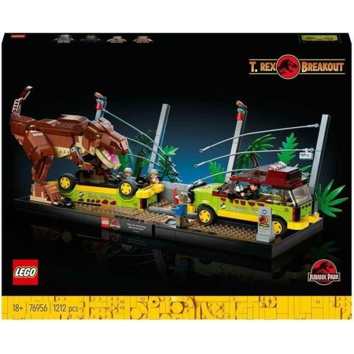 LEGO Jurassic Park Le Centre des Visiteurs : l'Attaque du T. Rex