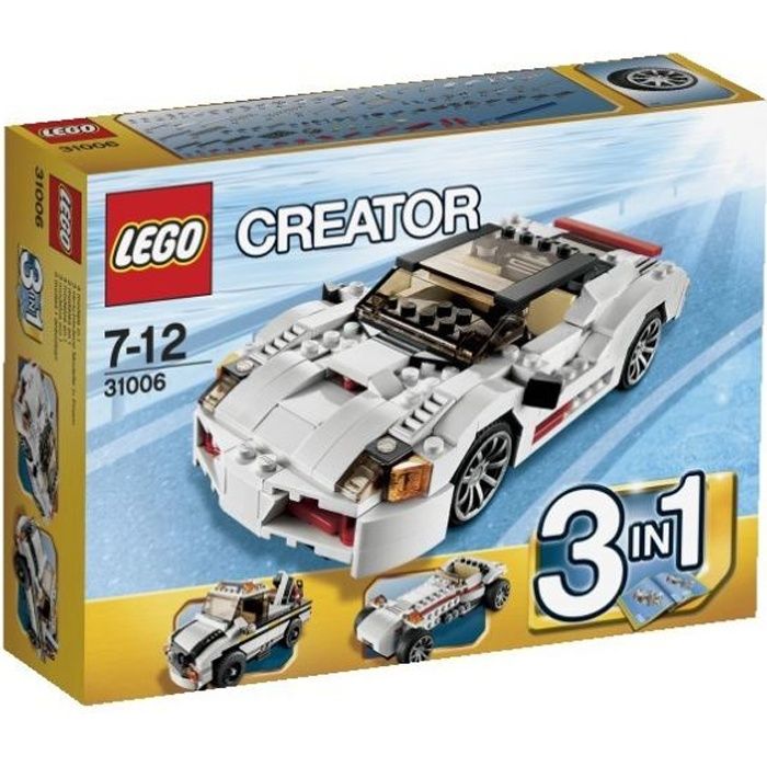 Acheter LEGO Creator 31006 Le bolide Reconditionné - 59,00 € LEGO Creator 31006 Le bolide Reconditionné - Lego reconditionné disponible sur Cdiscount Seconde Vie