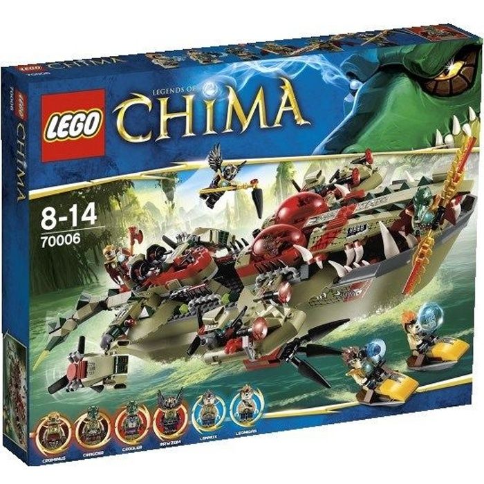 Photo de lego-chima-le-croc-navire-cragger-70006