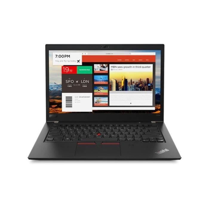 Lenovo ThinkPad T480s 14 i7-8 24 Go 512Go Noir Reconditionné Grade A - Lenovo