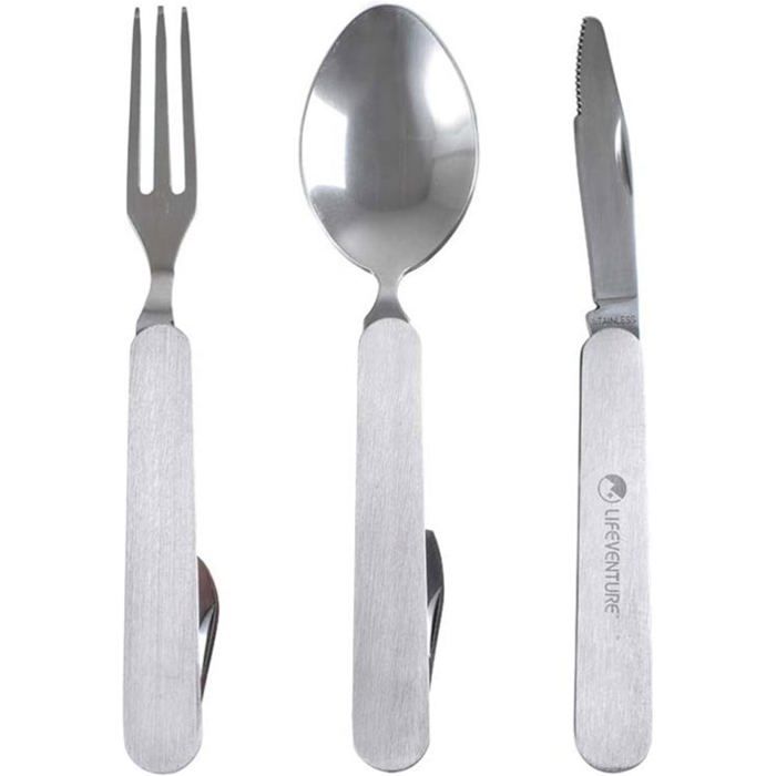 Accessoires de cuisine - LIFEVENTURE - Folding Cutlery Set - Blanc - Adulte - Mixte