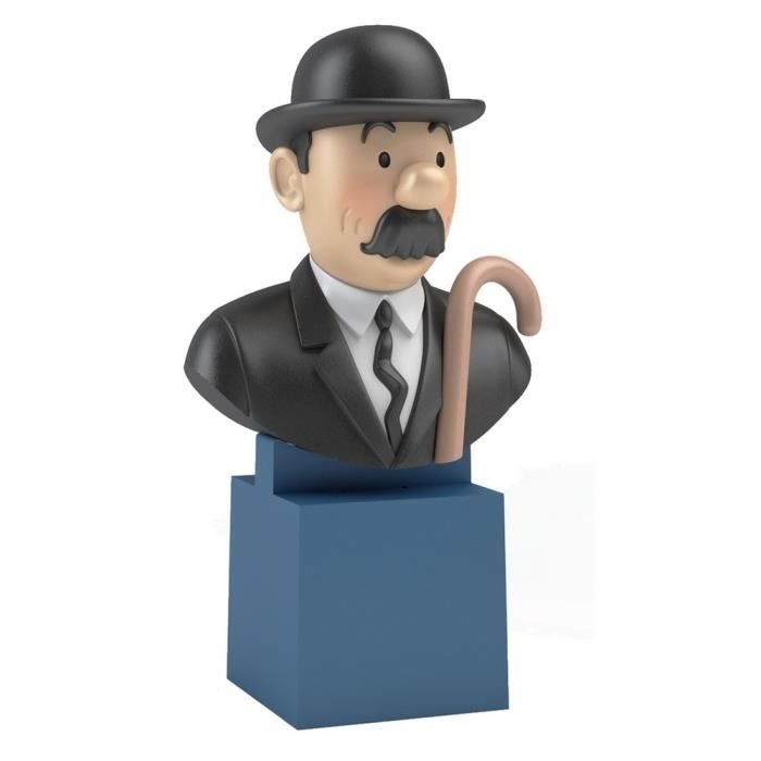 Llavero del busto de Néstor -Tintin realizado en pvc Llavero del busto de Néstor -Tintin realizado en pvc