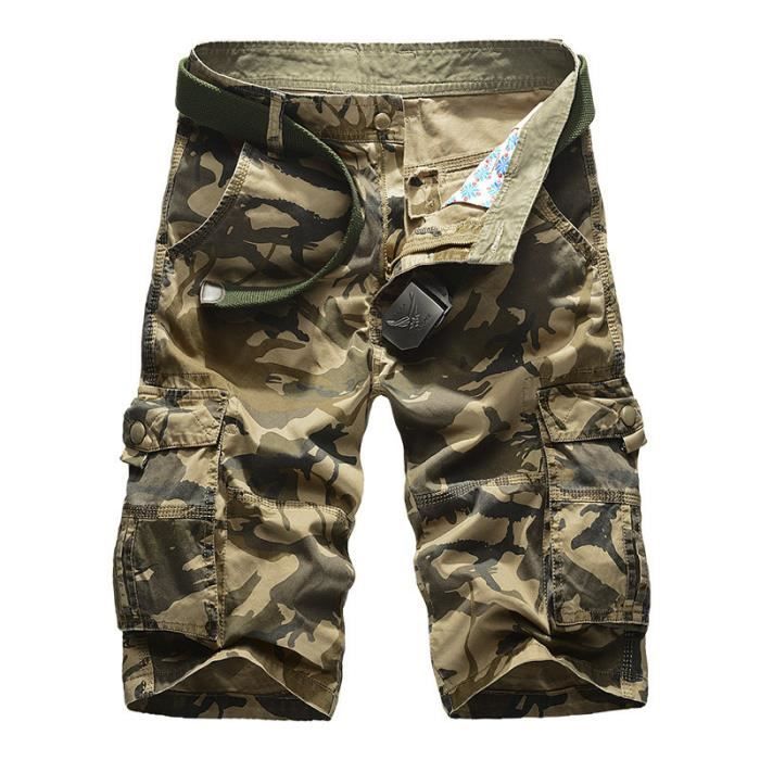 Mens cargo shorts camouflage discount