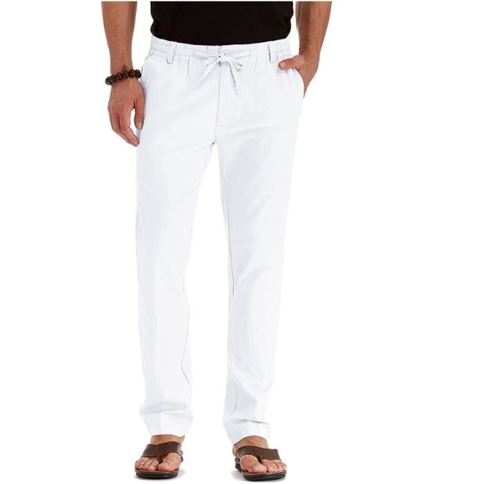 COOFANDY Pantalon décontracté à taille élastique avec cordon de serrage