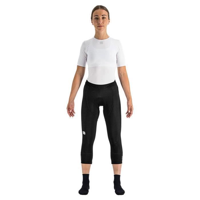 Sportful Neo W Knicker Short Femme - Pantalon De Cyclisme 3/4 Chaud Et Confortable Pour Les Jours Frais