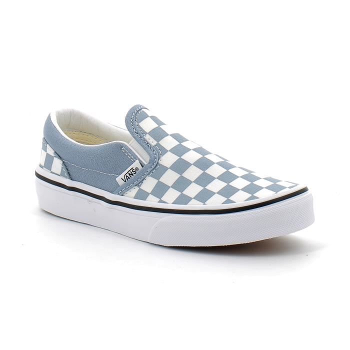 Chaussures Vans Slip-On Junior Bleu - À Élastique - Homme
