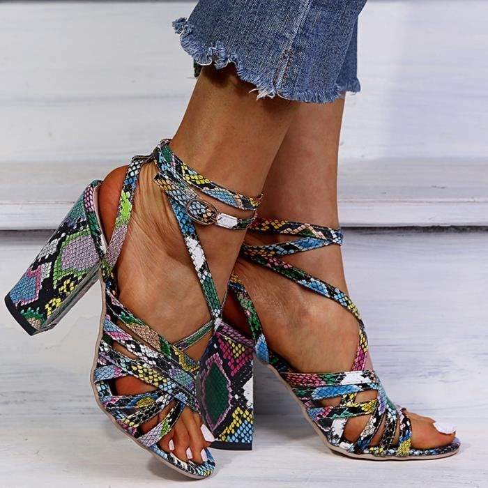 Sandale 2025 motif serpent