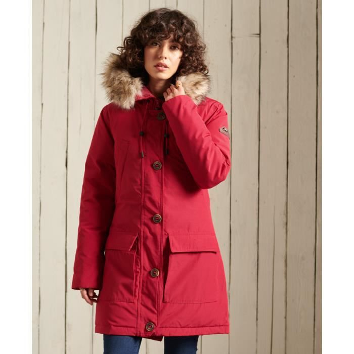 Parka rookie superdry femme 2025