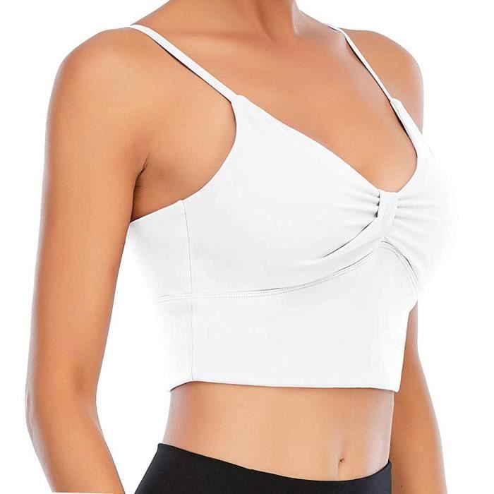 Débardeur Sport Femme 2025 – Dos Nageur, Col Rond, Coupe Ample – Parfait Pour Yoga, Fitness, Ou Tenue Décontractée