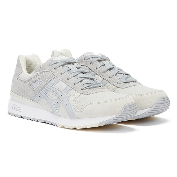 basket asics homme grise