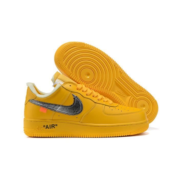 Nike af1 jaune best sale