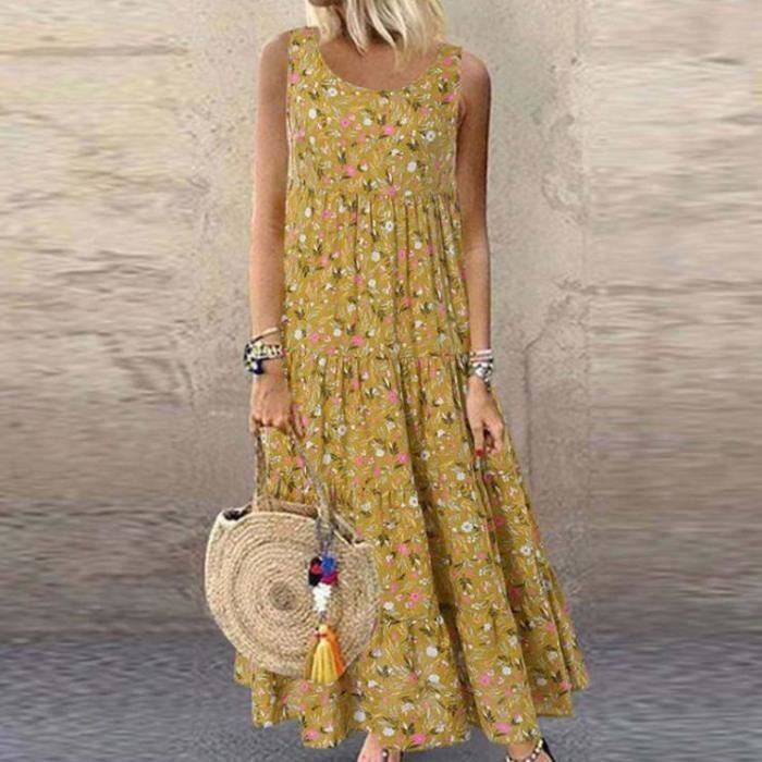Robe Topshop Femme Jaune Orange Fourreau Sans Manches - Taille UK 12, Occasion Très Bon état été