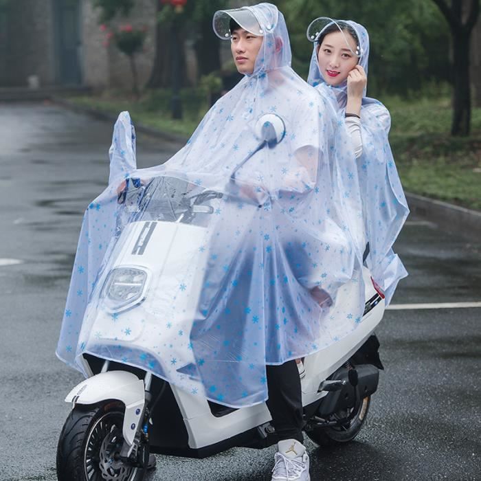 Clima Bisetti - Poncho de pluie Vin Red - poncho de vélo - poncho de pluie adultes
