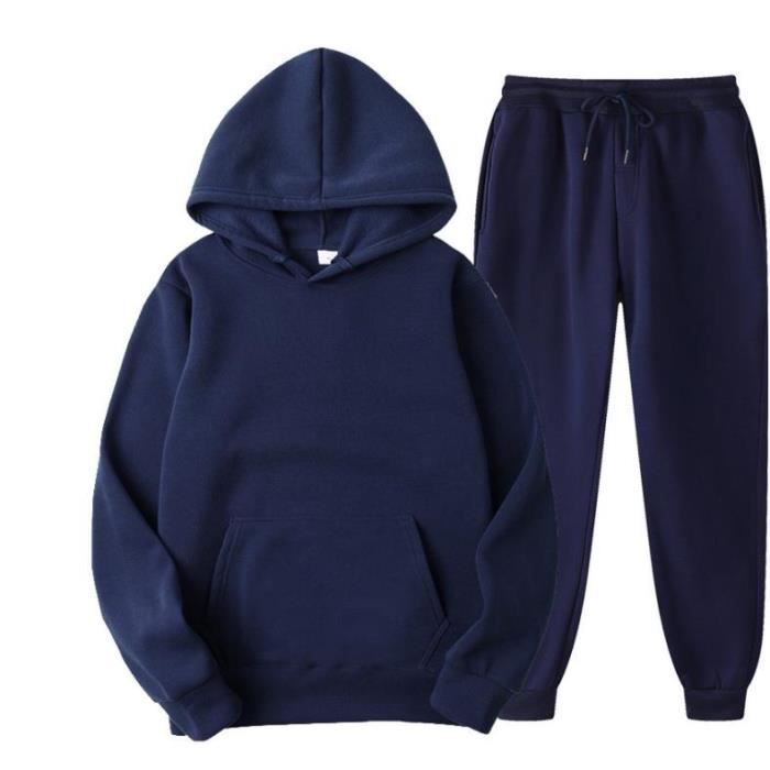 Ensemble de sport sweat + pantalon Puma' - 2 pièces - Bleu