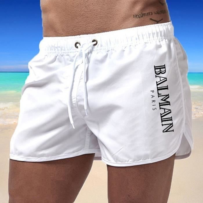 Short de bain slim best sale
