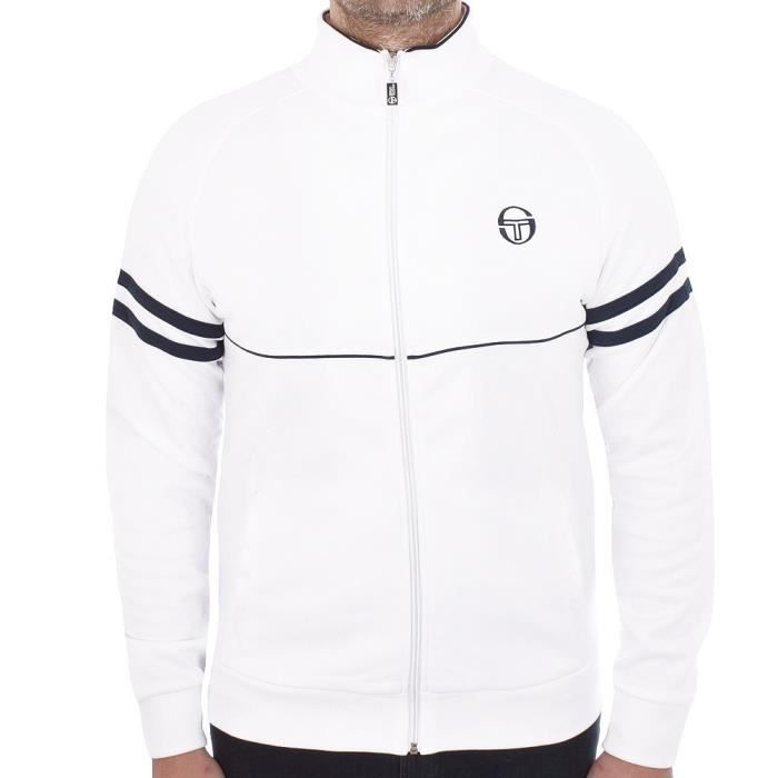 Veste sergio tacchini blanche hotsell