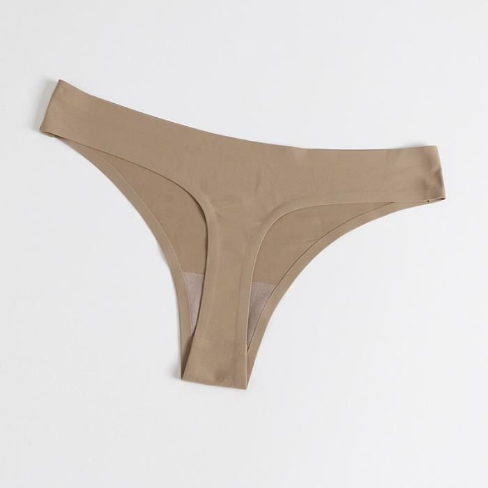 Culotte Femme Sans Couture - Slip Respirant Taille Basse - Sous-vêtement Confortable Au Quotidien