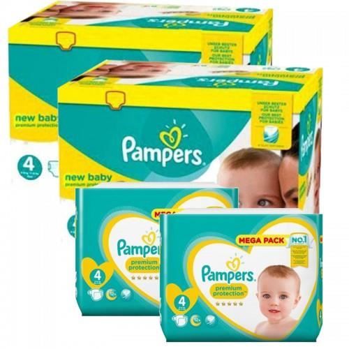 400 Couches Pampers Premium Protection taille 4 Cdiscount