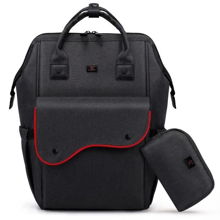 Sac à Dos Sport Imperméable 33x16x49cm - Cordon Réglable - Poches Multiples - Pour Yoga, Randonnée, Voyage
