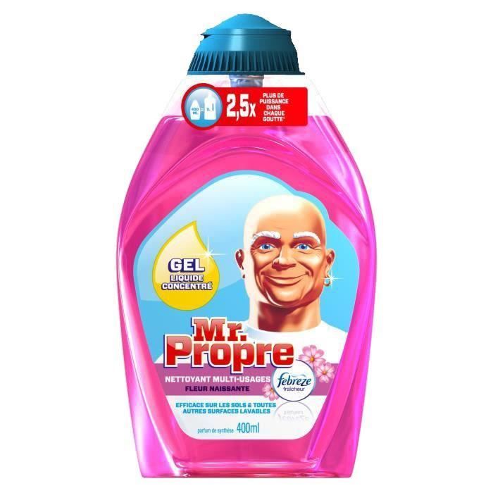 Mr Propre Gel Liquide Fleur Naissante 400 Ml Achat Vente