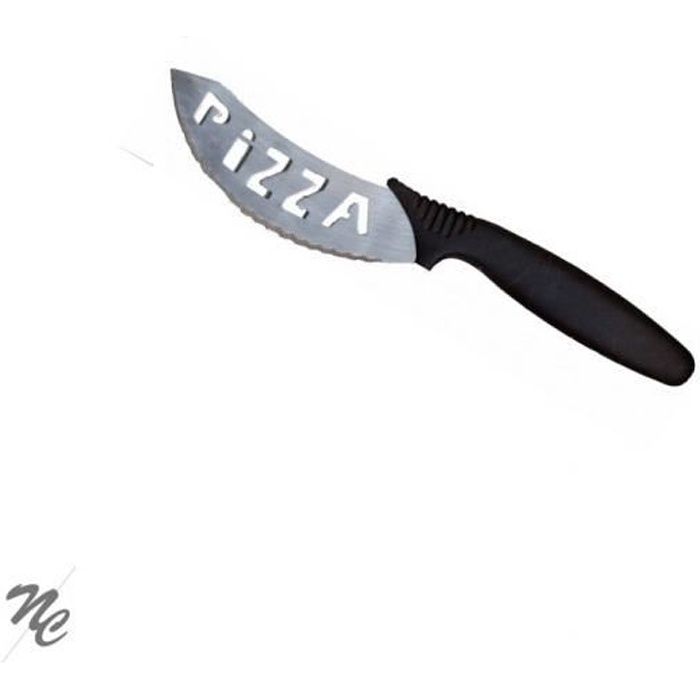 Couteau à pizza professionnel Icel lame 10cm manche noir