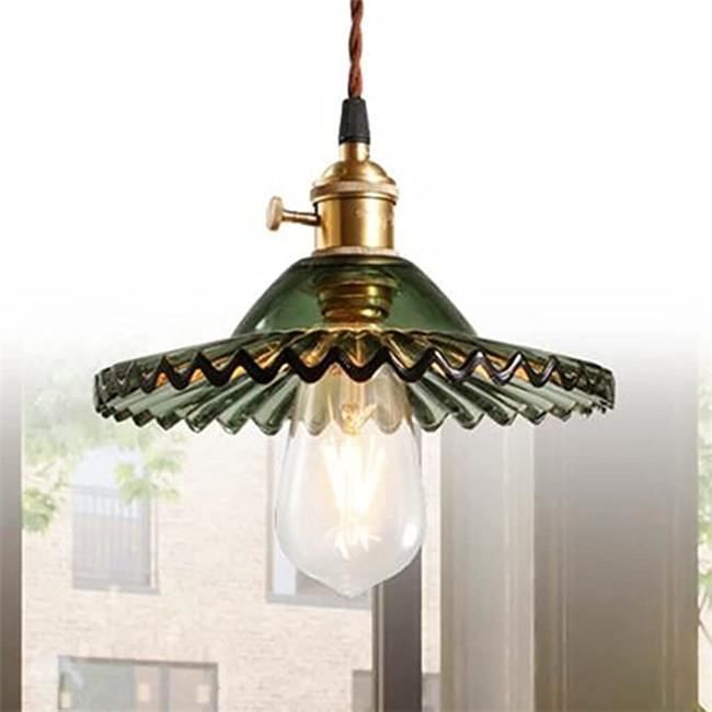 ROCK E27 Industrielle Vintage Verre Suspensions Luminaire Retro Plafonnier