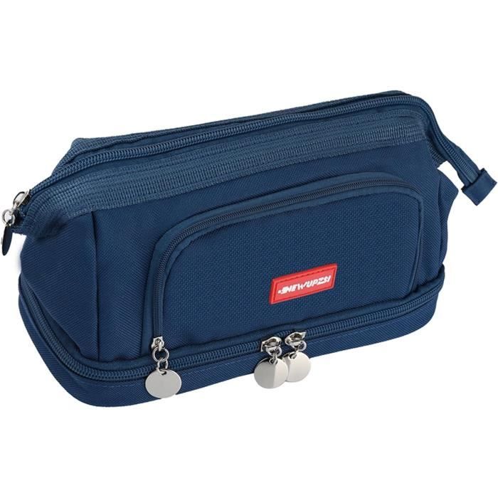 Toplive Trousse à Crayons, 4 Pcs Pochette à Crayon Sacs à