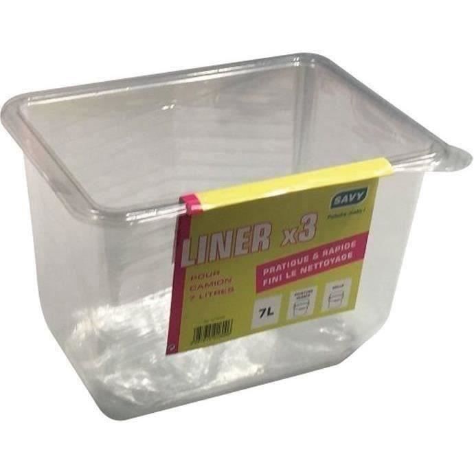 Liner pour bac à peinture SAVY Antiglisse x3 Plastique