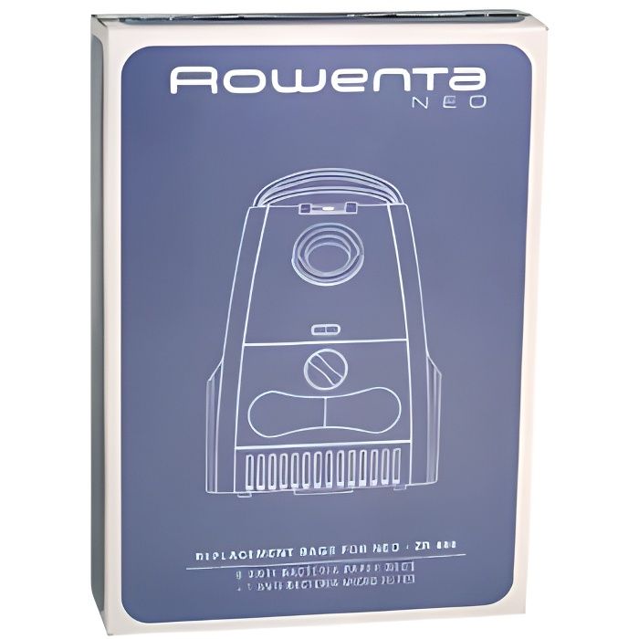 Sacs Aspirateur Rowenta ZR480 – Lot de 6 avec Microfiltre - vue 3