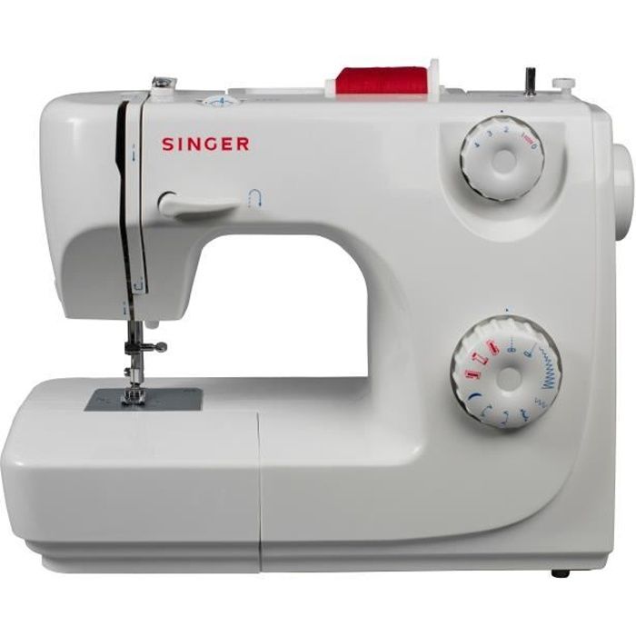 Machine à coudre SINGER 8280 Standard - 16 points - 6 griffes - Blanc