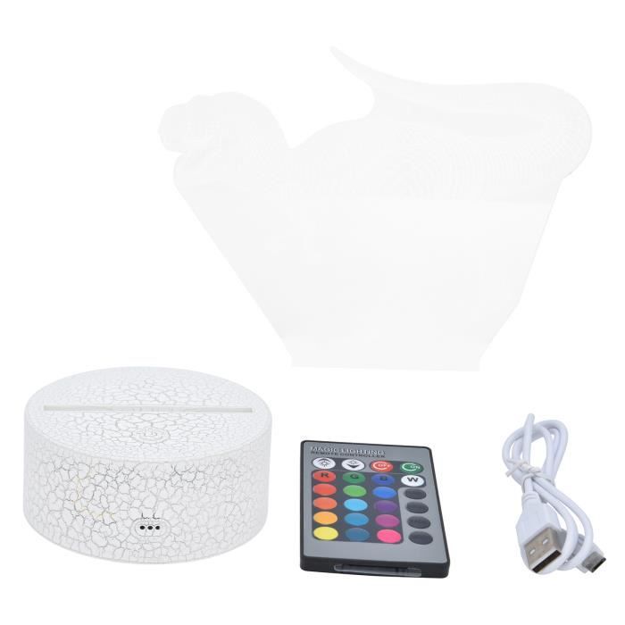 Lampe 3D Sport personnalisée – Idée Cadeau Noël | Lampe Illusion
