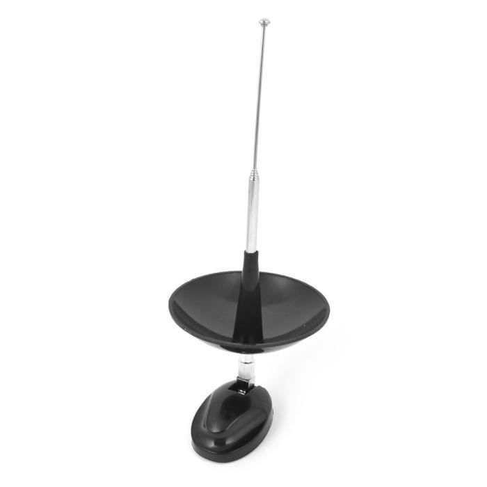 Antenne Décorative Voiture Sourcing Map - Base Magnétique, 15cm Noir, Style Unipolaire