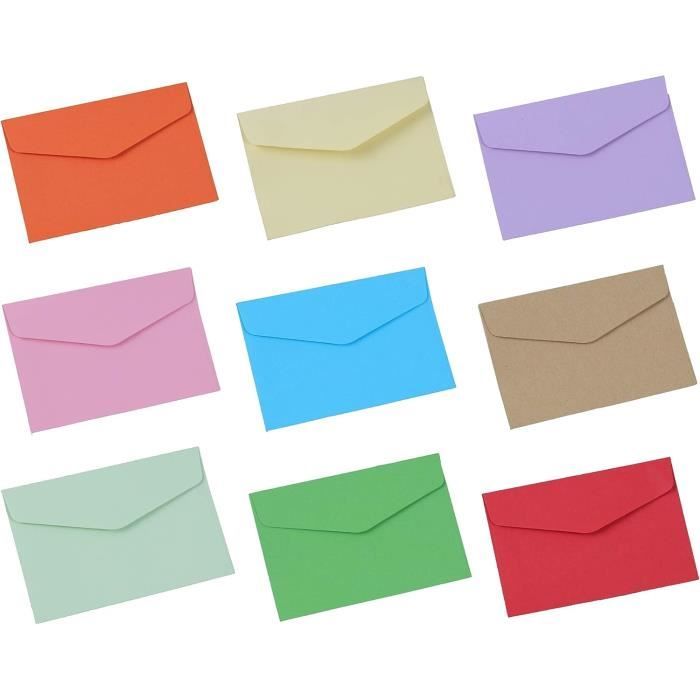 20 Pièce Enveloppe De Papier Nacré, Enveloppe De Carte Postale,Creative