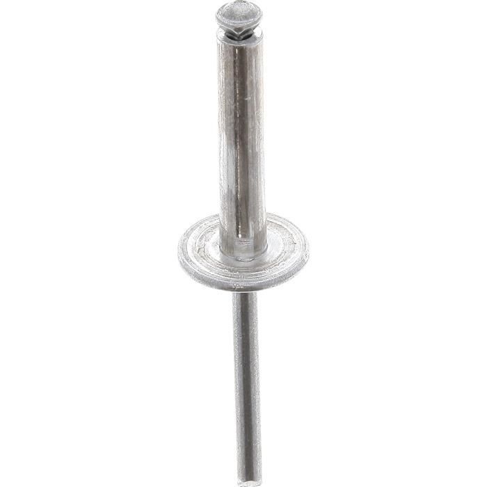 Rivets Expansés Aluminium Tête Large - Boîte De 100 | Compatibles FIAT DOBLO II, RENAULT KANGOO III... - 7