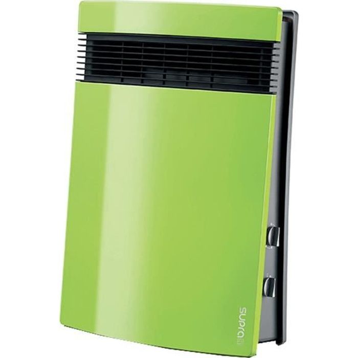 Chauffage soufflant 1800w mobile vert - LITO 21 - SUPRA