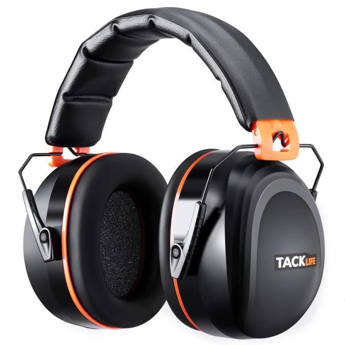 Casque Anti Bruit Adulte Casque Antibruit  34dB Cache-Oreilles Réglables,