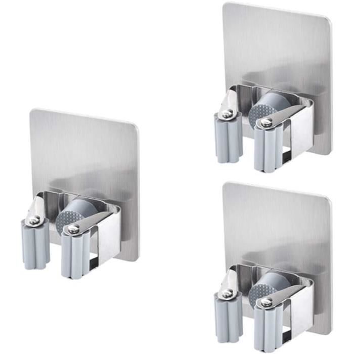 Lot De 12 Supports Mural Pour Balais Et Outils - Porte-Balai En Acier Inoxydable