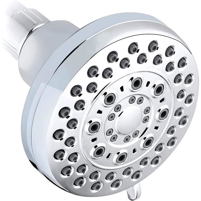 Pomme De Douche économie Eau - Bateau Camping-car - Laiton Chromé - Raccord 1/2"