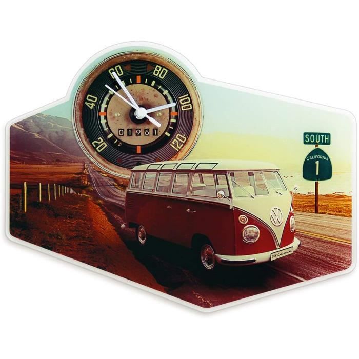 Horloge Vw combi get away - Garage/Atelier/Les horloges