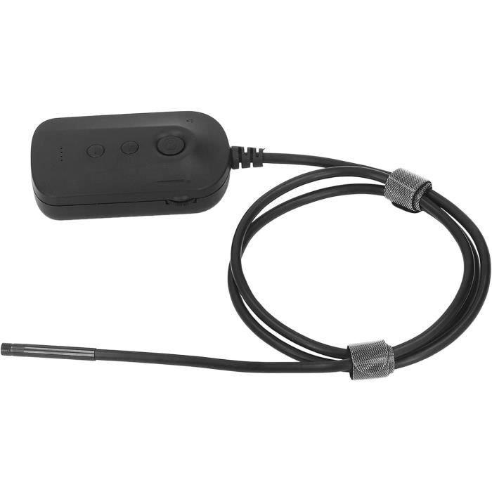 Endoscope Sans Fil Pliable 5MP - Caméra IP68, écran WiFi Sur Smartphone, Câble Semi-rigide 4 LED, Pour Inspection Moteur, Plomberie