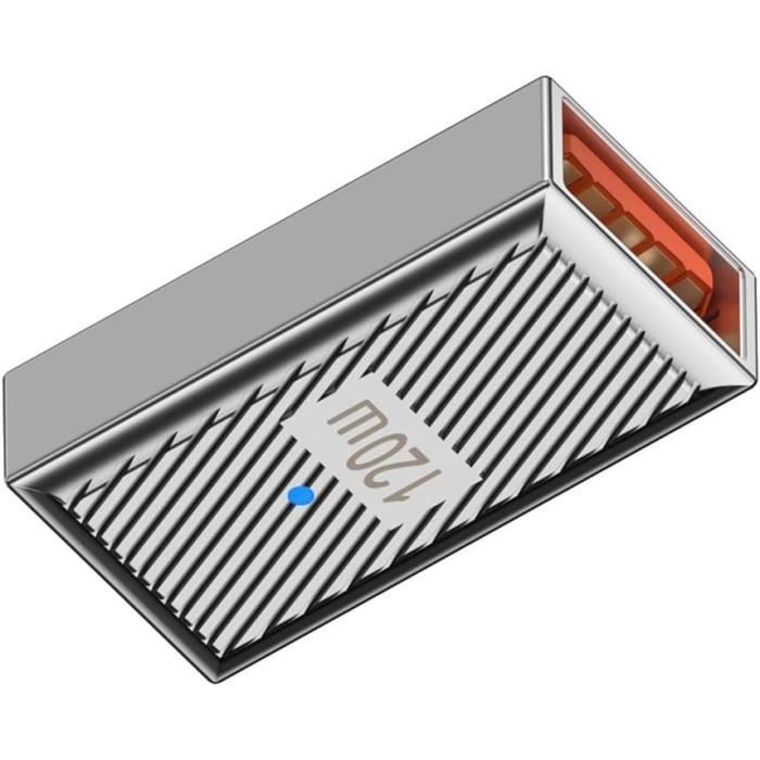 NFHK Adaptateur USB-C Femelle Vers USB 3.0 A Femelle 10 Gbit/s - Transfert Données Et Charge Rapide
