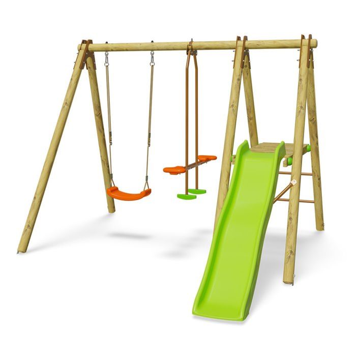 Station de jeux bois 1,90 m Artix VABI - 4 enfants - Cdiscount Jeux - Jouets