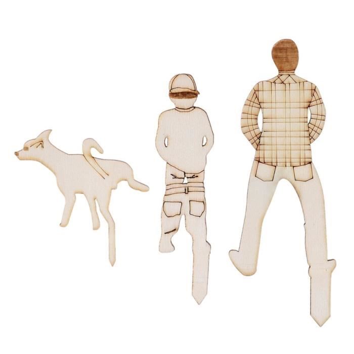 Lot De 5 Panneaux Personnalisés En Acrylique Pour Plantes De