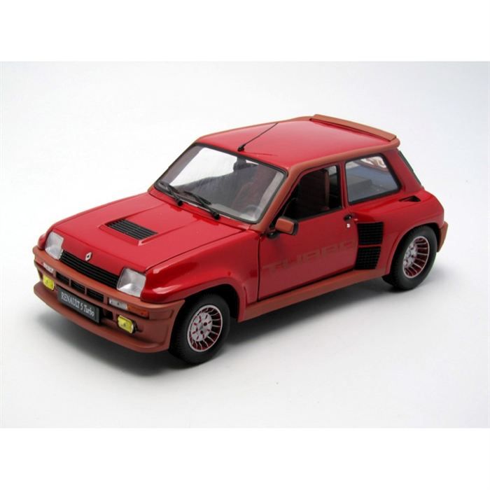 Voiture miniature Renault 5 Turbo Metallic Blue Universal Hobbies 4521 au 1/18