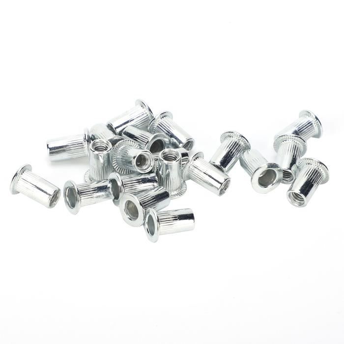 VBESTLIFE Écrou à rivet à extrémité ouverte 2 Ensemble Écrous à Rivets ...