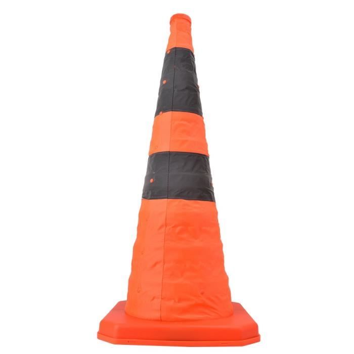 Jojofuny Lot De 50 Mini Cônes De Signalisation Orange – Jouets Éducation Routière Pour Enfants – Barrières Miniatures 2,5 Cm