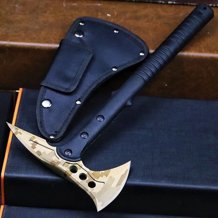 Hache de combat multifonctionnelle d'usine, camping, chasse, survie, tactique, m
