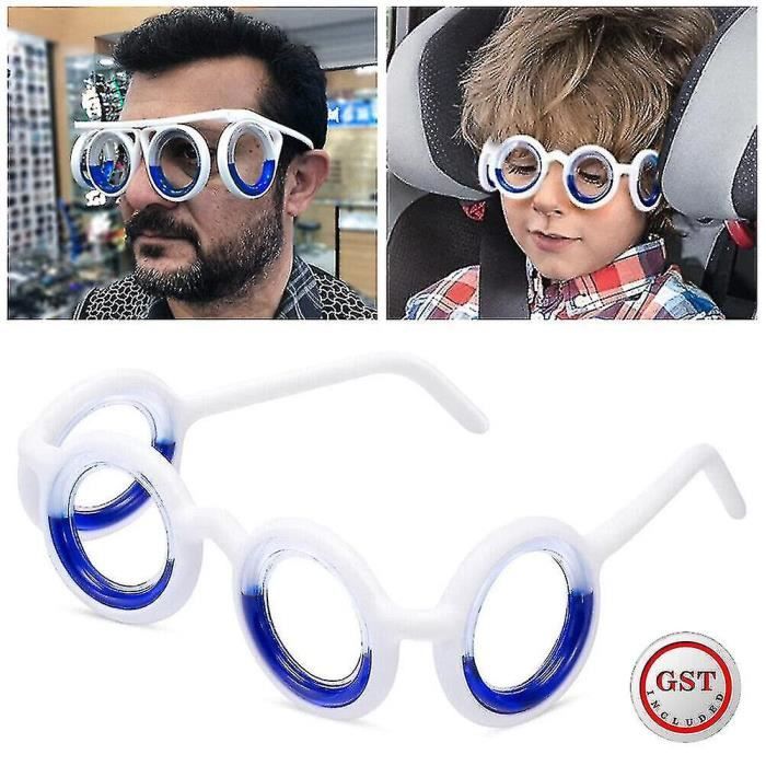 Lunettes anti mal des transports Anti vertiges Nausees Lunettes de mal de mer ameliorees Blanc Achat Vente lunettes de vue Lunettes anti mal des transports Anti vertiges Nausees Lunettes de mal