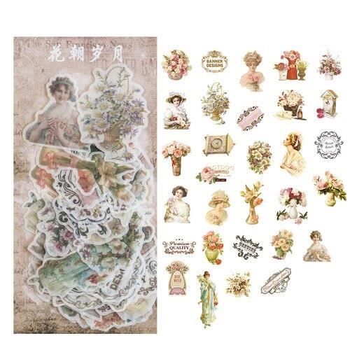 24 Feuilles Papier Scrapbooking Motif Marbre Doré Vintage – 15,2x15,2 Cm, Autocollants Décoratifs Pour Album Photo & DIY
