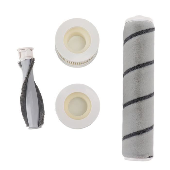 Kit Filtre Et Brosse Rouleau Pour Aspirateur Narwal S20 Pro / Rowenta X-Clean 10 - 4 Pièces - Pièces De Rechange - 5